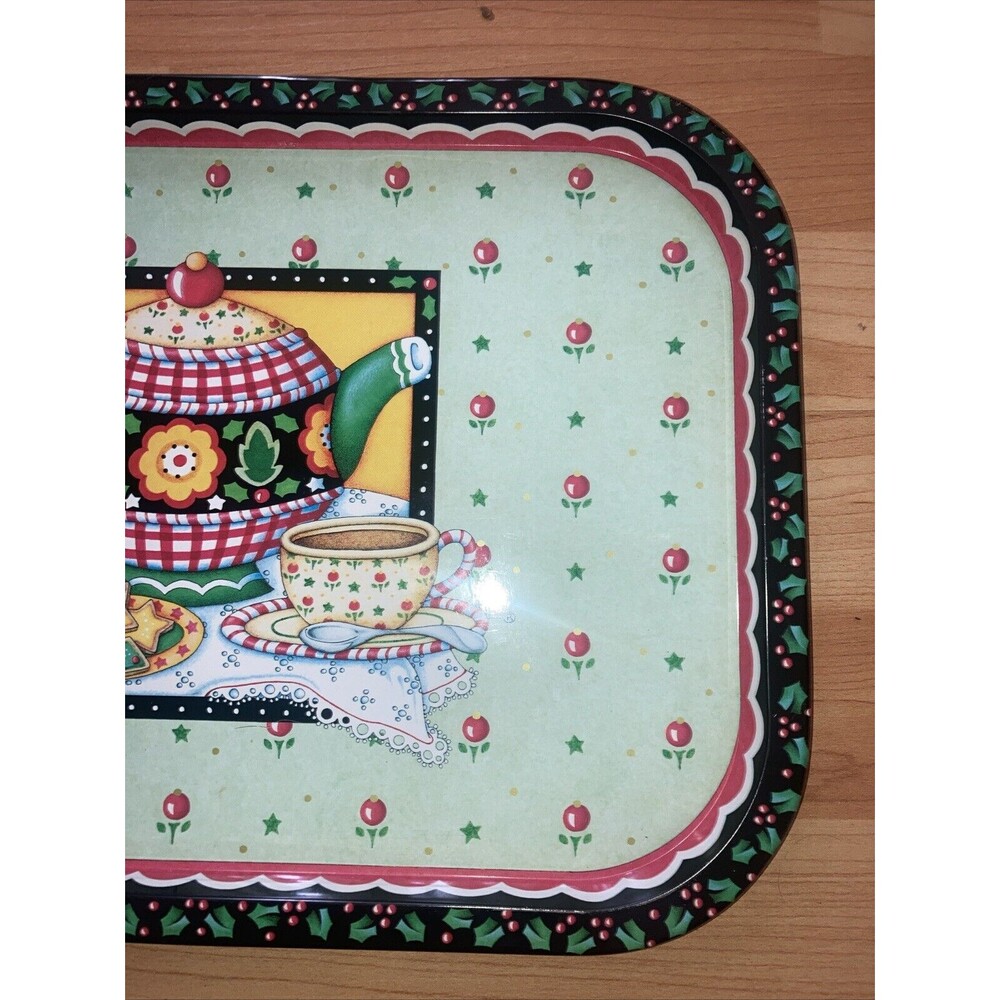 RARE MICHEL & CO. VINTAGE 1999 MARY ENGELBREIT METAL SERVING TRAY SIZE 16" X 11" - Picture 3 of 5